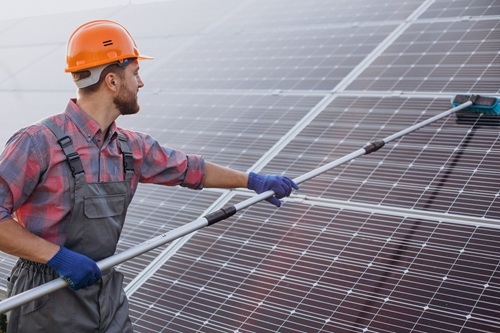BinnenLux - reinigen zonnepanelen - gevel reinigen - terras reinigen